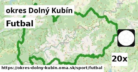 Futbal, okres Dolný Kubín