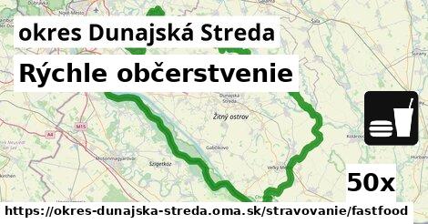 Všetky body v okres Dunajská Streda