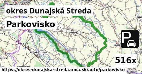 Parkovisko, okres Dunajská Streda