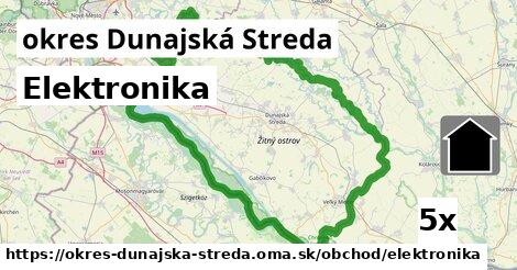 Elektronika, okres Dunajská Streda