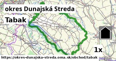 Tabak, okres Dunajská Streda