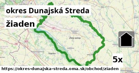 žiaden, okres Dunajská Streda