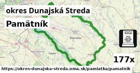 Pamätník, okres Dunajská Streda