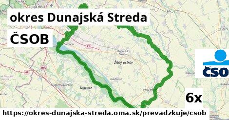 ČSOB, okres Dunajská Streda