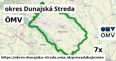 ÖMV, okres Dunajská Streda