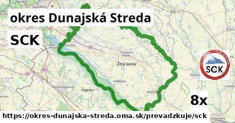 SCK, okres Dunajská Streda