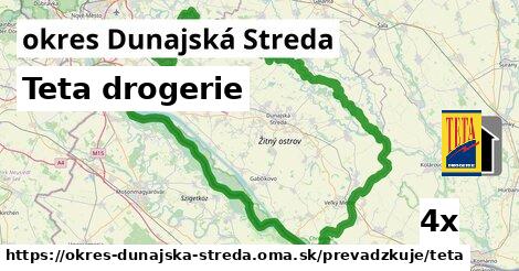 Teta drogerie, okres Dunajská Streda