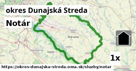 Notár, okres Dunajská Streda