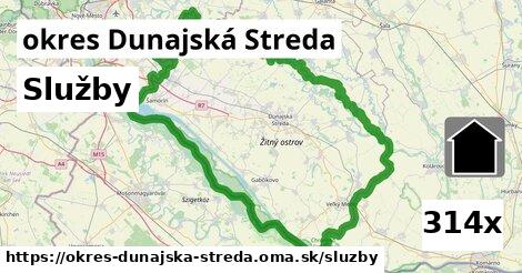 služby v okres Dunajská Streda