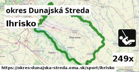 ihrisko v okres Dunajská Streda