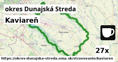 Kaviareň, okres Dunajská Streda