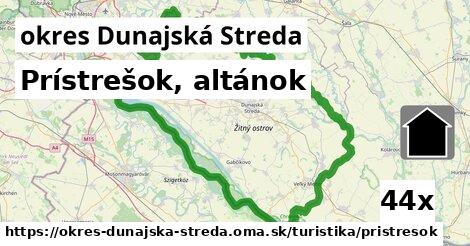 Prístrešok, altánok, okres Dunajská Streda