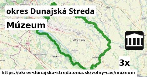 Múzeum, okres Dunajská Streda