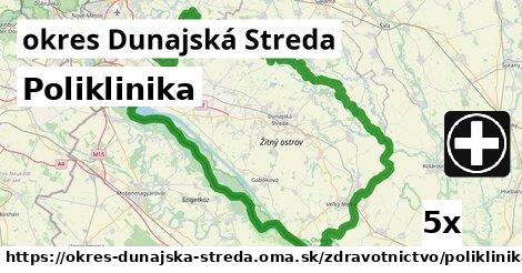 poliklinika v okres Dunajská Streda