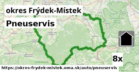 Pneuservis, okres Frýdek-Místek