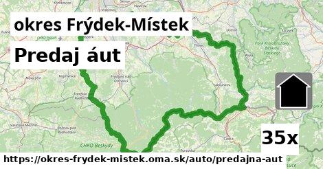 Predaj áut, okres Frýdek-Místek