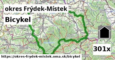 bicykel v okres Frýdek-Místek