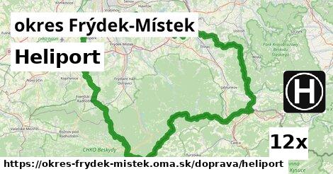 heliport v okres Frýdek-Místek