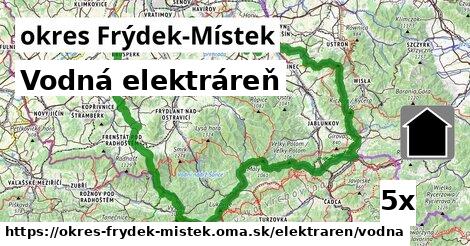 Vodná elektráreň, okres Frýdek-Místek
