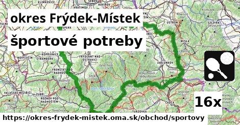 športové potreby v okres Frýdek-Místek