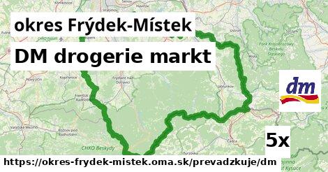 DM drogerie markt, okres Frýdek-Místek