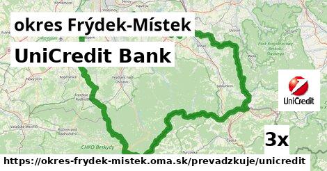 UniCredit Bank, okres Frýdek-Místek