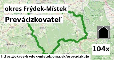 prevádzkovateľ v okres Frýdek-Místek