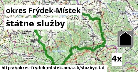 štátne služby, okres Frýdek-Místek