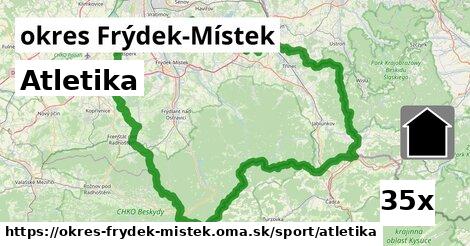 Atletika, okres Frýdek-Místek