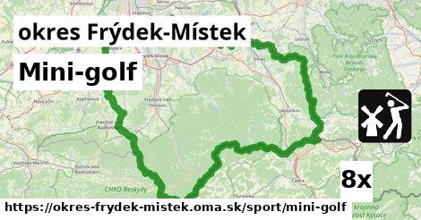 Mini-golf, okres Frýdek-Místek