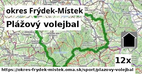 Plážový volejbal, okres Frýdek-Místek