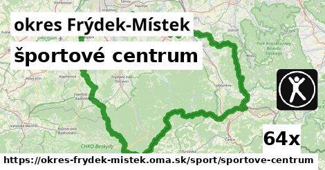 športové centrum, okres Frýdek-Místek