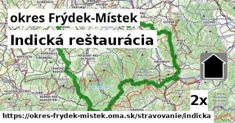 Indická reštaurácia, okres Frýdek-Místek