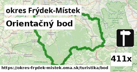 Orientačný bod, okres Frýdek-Místek