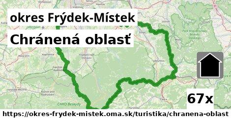 chránená oblasť v okres Frýdek-Místek