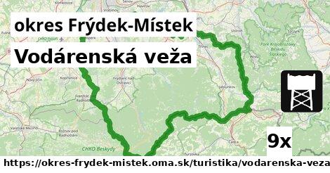 Vodárenská veža, okres Frýdek-Místek