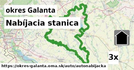 Nabíjacia stanica, okres Galanta