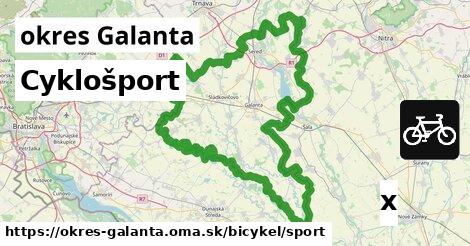 Cyklošport, okres Galanta