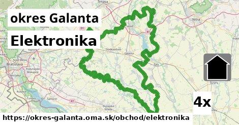 Elektronika, okres Galanta