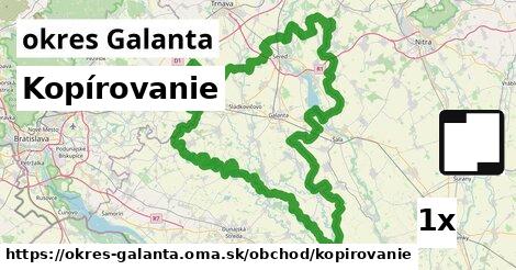 Kopírovanie, okres Galanta