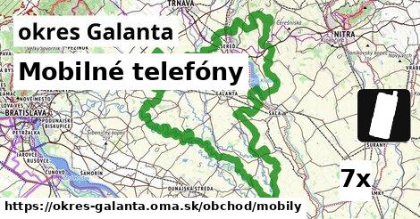 Mobilné telefóny, okres Galanta