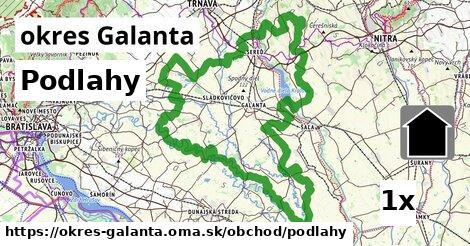 Podlahy, okres Galanta