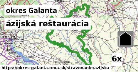 ázijská reštaurácia, okres Galanta