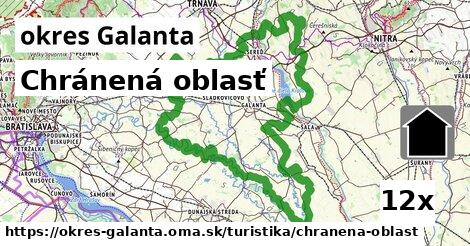chránená oblasť v okres Galanta