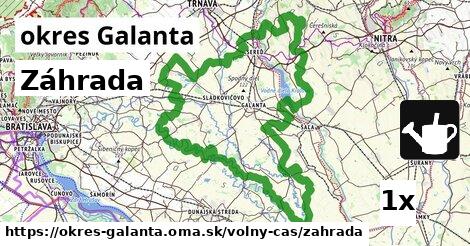 Záhrada, okres Galanta