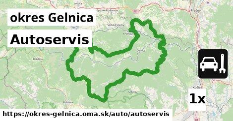 Autoservis, okres Gelnica