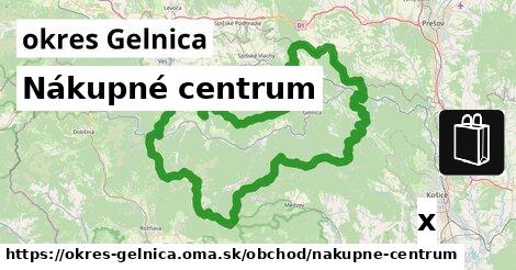 Nákupné centrum, okres Gelnica