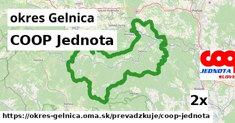 COOP Jednota, okres Gelnica