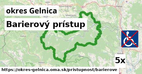 Barierový prístup, okres Gelnica