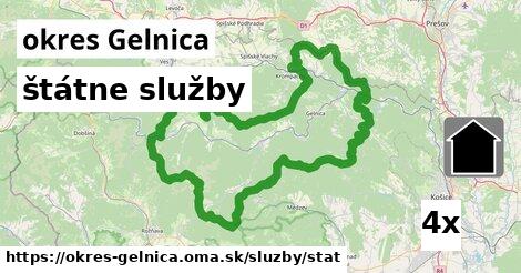 štátne služby, okres Gelnica